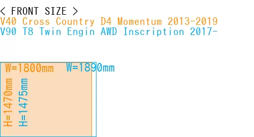 #V40 Cross Country D4 Momentum 2013-2019 + V90 T8 Twin Engin AWD Inscription 2017-